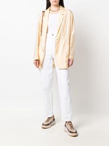 isabelmarant ISABEL MARANT Metallic blazer - Geel