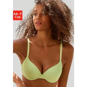 Lascana Bh met steuncups Ela - perfect basic met beugel van zijdeachtige microvezel, basic dessous