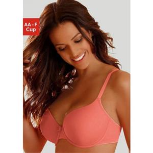 Lascana Bh met steuncups Ela - perfect basic met beugel van zijdeachtige microvezel, basic dessous