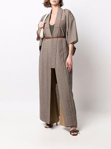 a.n.g.e.l.o.vintagecult A.N.G.E.L.O. Vintage Cult 1970s tuniek met geometrische print - Beige