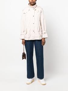 Moorer Parka met capuchon - Beige