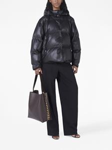 stellamccartney Stella McCartney Donsjack met capuchon - Zwart