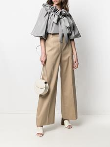 Patou Pantalon met wijde pijpen - Beige