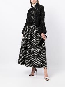 eliesaab Elie Saab Jack met pailletten - Zwart