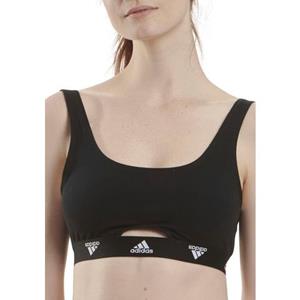 adidas Sportswear Bralette "Real Cool Cotton" met modieuze ruglijn