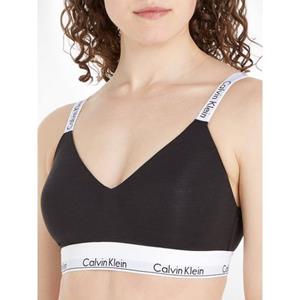 Calvin Klein Bralette dames - Full cup Light lined - Stevige katoenen bralette - Bh Top - Verstelbare bandjes