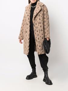 philippplein Philipp Plein Lammy coat - Beige