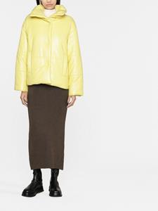 Nanushka Oversized windjack - Geel