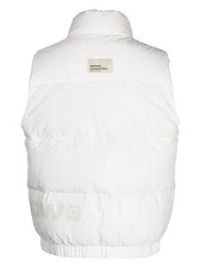 aapeby*abathingape AAPE BY *A BATHING APE Bodywarmer met logopatch - Wit