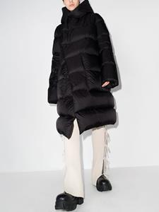 rickowens Rick Owens Donsjas met capuchon - Zwart