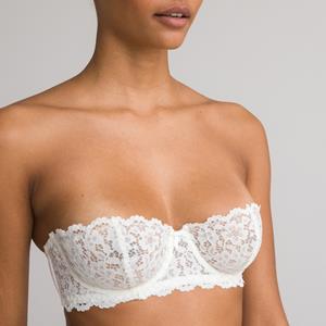 LA REDOUTE COLLECTIONS Bandeau-BH in kant, Girofle