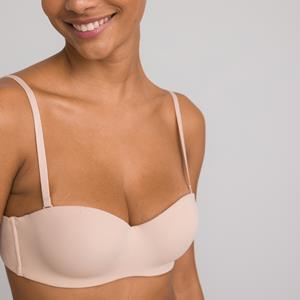 LA REDOUTE COLLECTIONS Onzichtbare bandeau BH in microvezels