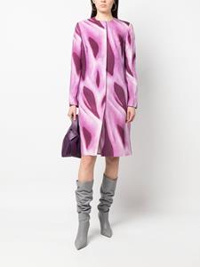 versacepre-owned Versace Pre-Owned 1990's jas met ronde hals - Roze