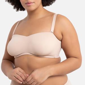 LA REDOUTE COLLECTIONS PLUS Bandeau-BH in microvezel-Onzichtbaaar