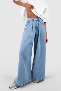 Extreem Wide Leg Jeans, Light Blue