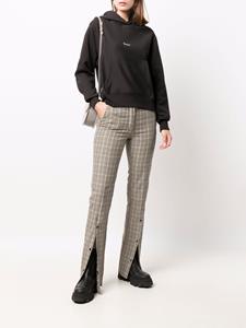 Woolrich Hoodie met logoprint - Zwart