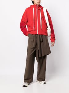 Goen.J Hoodie met trekkoord - Rood