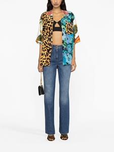 Versace Medusa '95 jeans met wijde pijpen - Blauw