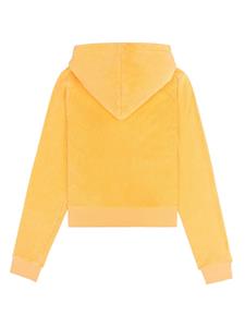 sporty&rich Sporty & Rich Hoodie met rits - Geel
