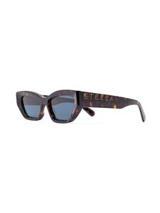 stellamccartneyeyewear Stella McCartney Eyewear Zonnebril met cat-eye montuur - Bruin
