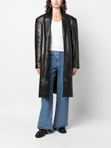 magdabutrym Magda Butrym Jeans met logopatch - Blauw