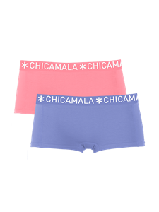 Muchachomalo Dames 2-pack boxershorts effen