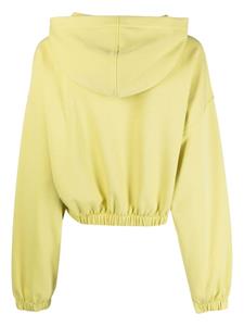 calvinkleinjeans Calvin Klein Jeans Cropped hoodie - Geel