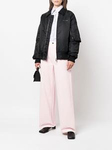 rafsimons Raf Simons Jeans met wijde pijpen - Roze