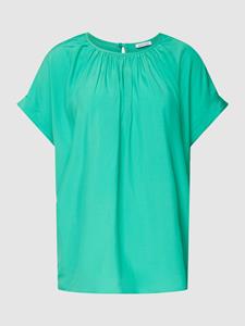seidensticker Shirtbluse "Schwarze Rose", Kurzarm Rundhals Uni