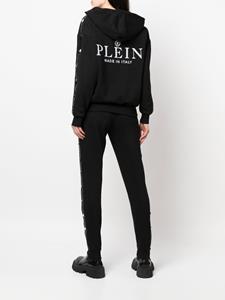 philippplein Philipp Plein Hoodie met studs - Zwart