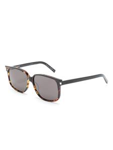 saintlaurenteyewear Saint Laurent Eyewear Zonnebril met schildpadschild design - Bruin