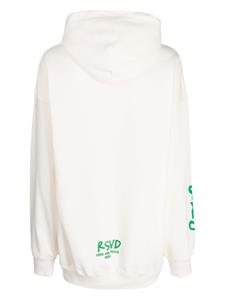 izzue Hoodie met geborduurd logo - Beige
