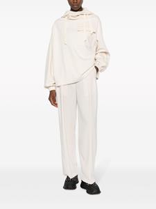 jilsander Jil Sander Hoodie met klepzak - Beige