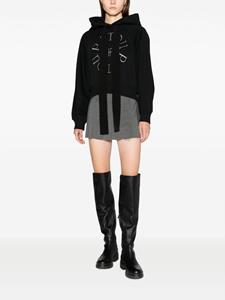 Patou Medallion katoenen hoodie - Zwart