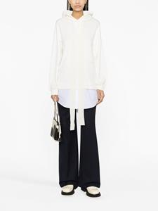 Patou Gelaagde hoodie - Wit