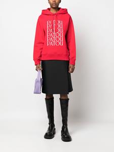 Patou Katoenen hoodie - Rood