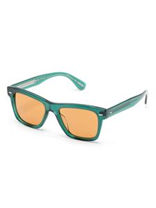 oliverpeoples Oliver Peoples Oliver Sun zonnebril met vierkant montuur - Groen