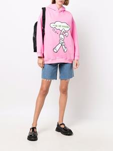 Natasha Zinko Hoodie met print - Roze