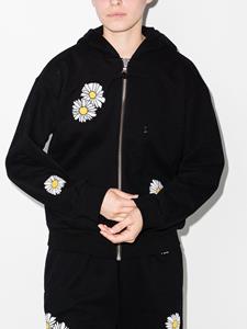 natashazinko Natasha Zinko Hoodie met madeliefjesprint - Zwart