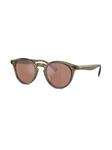 oliverpeoples Oliver Peoples Romare zonnebril met rond montuur - Groen