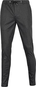 Broek Suitable Chino Das Pied de Poule Antraciet