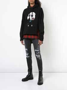 Haculla forgiveness cropped hoodie - Zwart