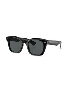 oliverpeoples Oliver Peoples Zonnebril met vierkant montuur - Zwart