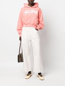 sporty&rich Sporty & Rich Hoodie met logoprint - Oranje