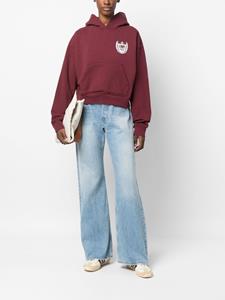 sporty&rich Sporty & Rich Hoodie met logoprint - Rood