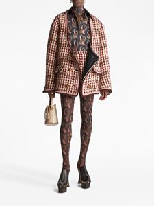 ETRO Bouclé mini-rok - Rood