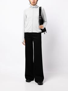 CHOCOOLATE Hoodie met logopatch - Grijs
