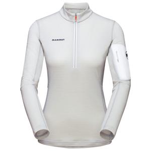 Mammut  Women's Aenergy Light ML Half Zip Pull - Fleecetrui, grijs/wit