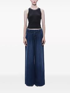 alice+olivia alice + olivia Low waist jeans - Blauw