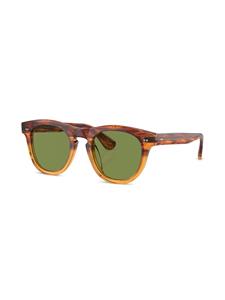 oliverpeoples Oliver Peoples Rorke zonnebril met rond montuur - Bruin
